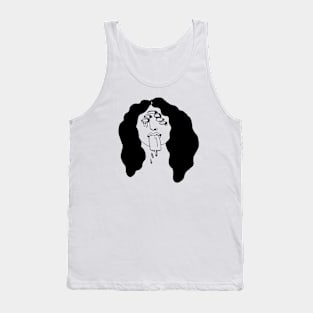 Black Widow with Ice Lolly Tank Top